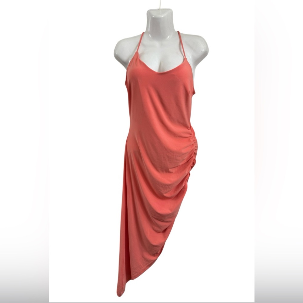 Blashe Salmon High Low Dress Sz (M)